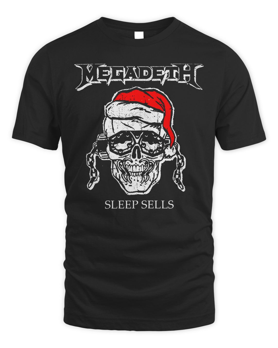 Megadeth Merch Sleep Sells Holiday Shirt