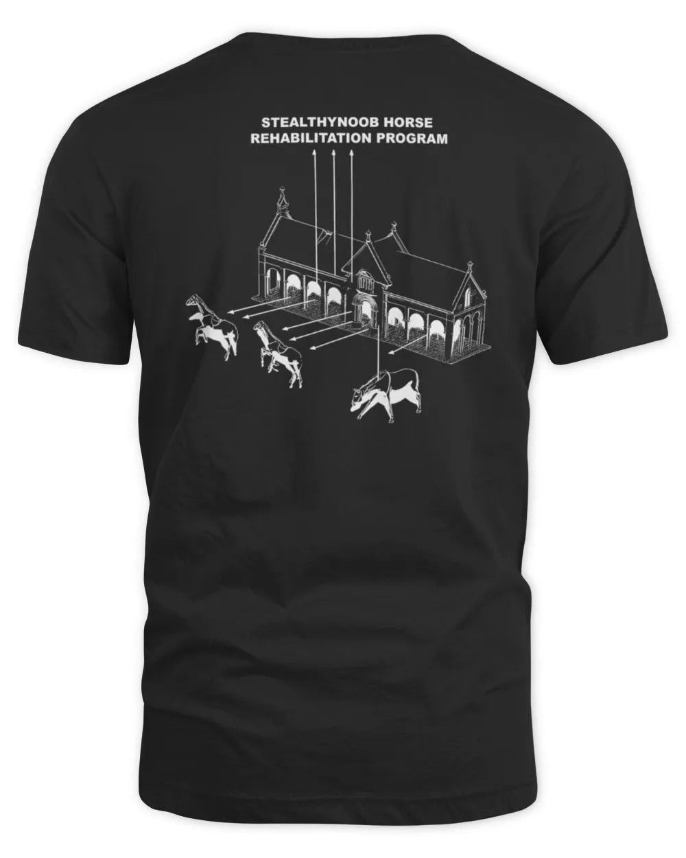 Lil Ket Merch Ketamine Is For Horses Tee Black