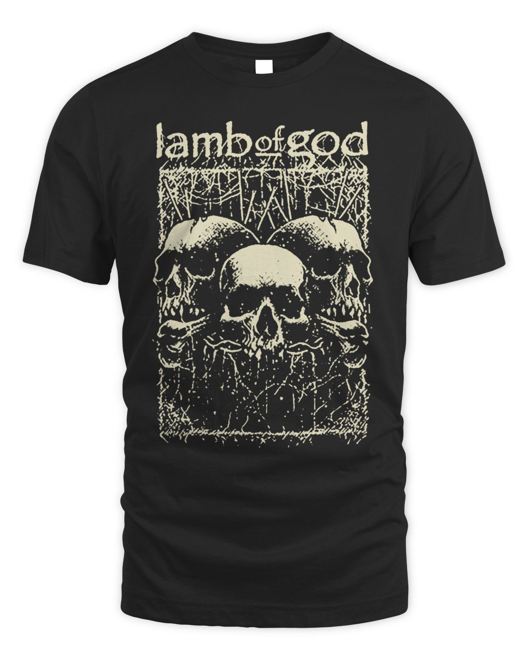 Lamb Of God Merch Skull Shirt