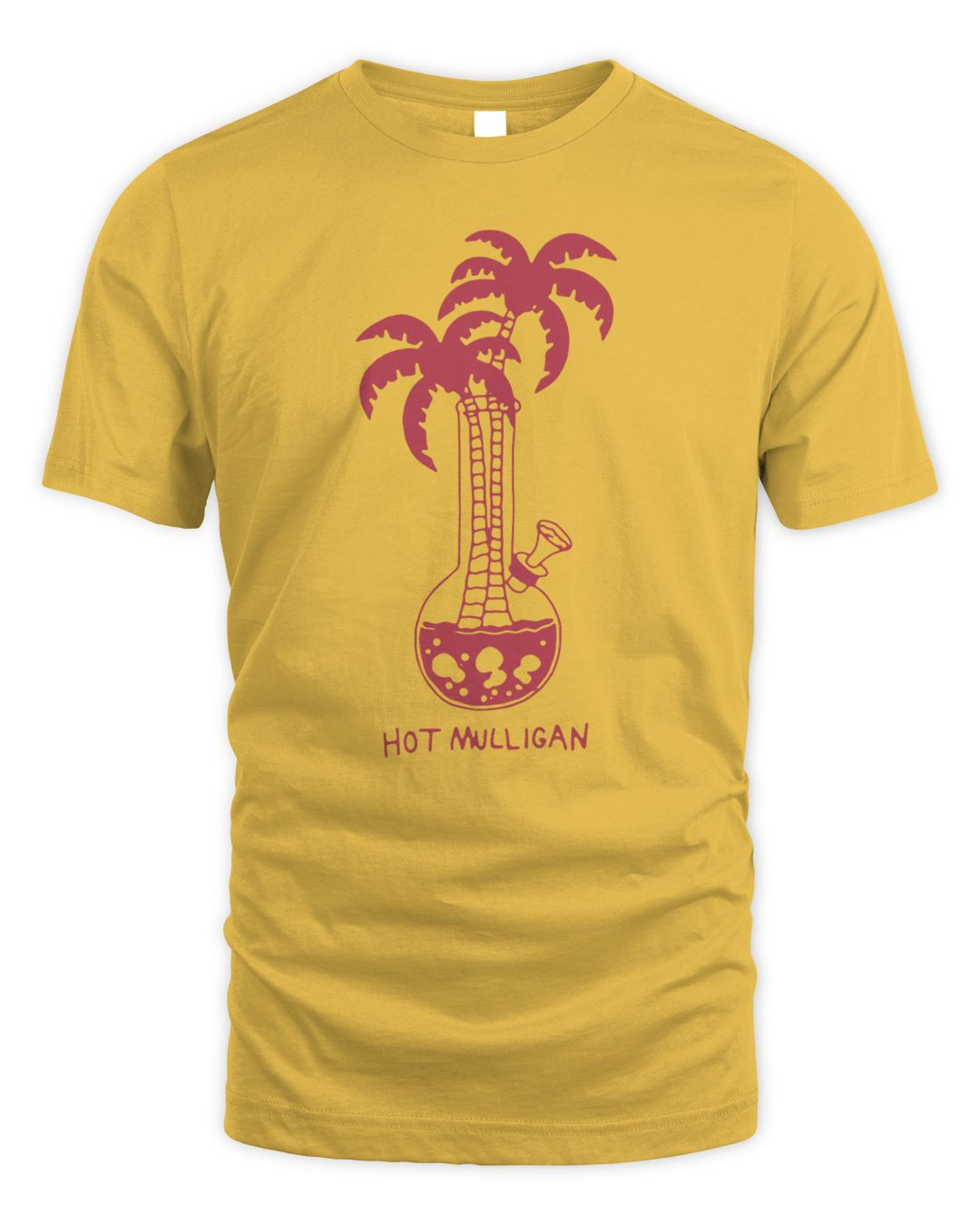 Hot Mulligan Merch Palm Tree Bong Shirt