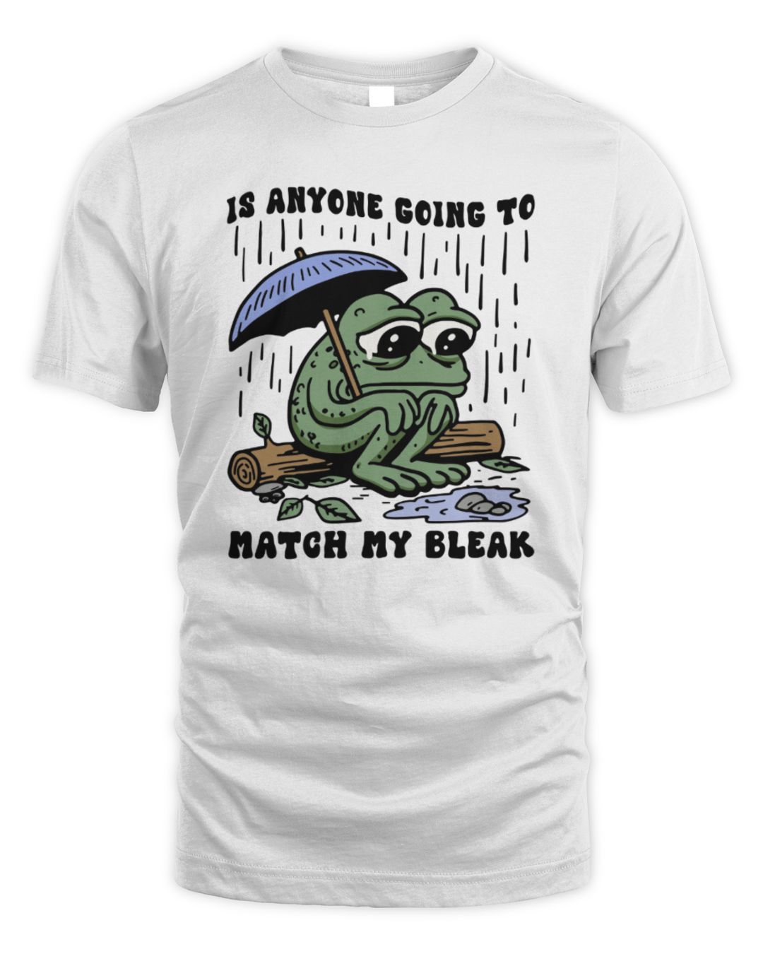 Is Anyone Going To Match My Bleak White Merch Hoodie