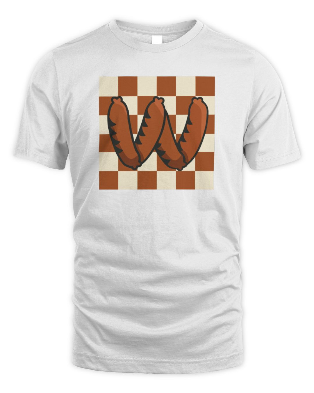 Madison Mallards Merch Wisconsin Wurst Mustard Flying W T-shirt