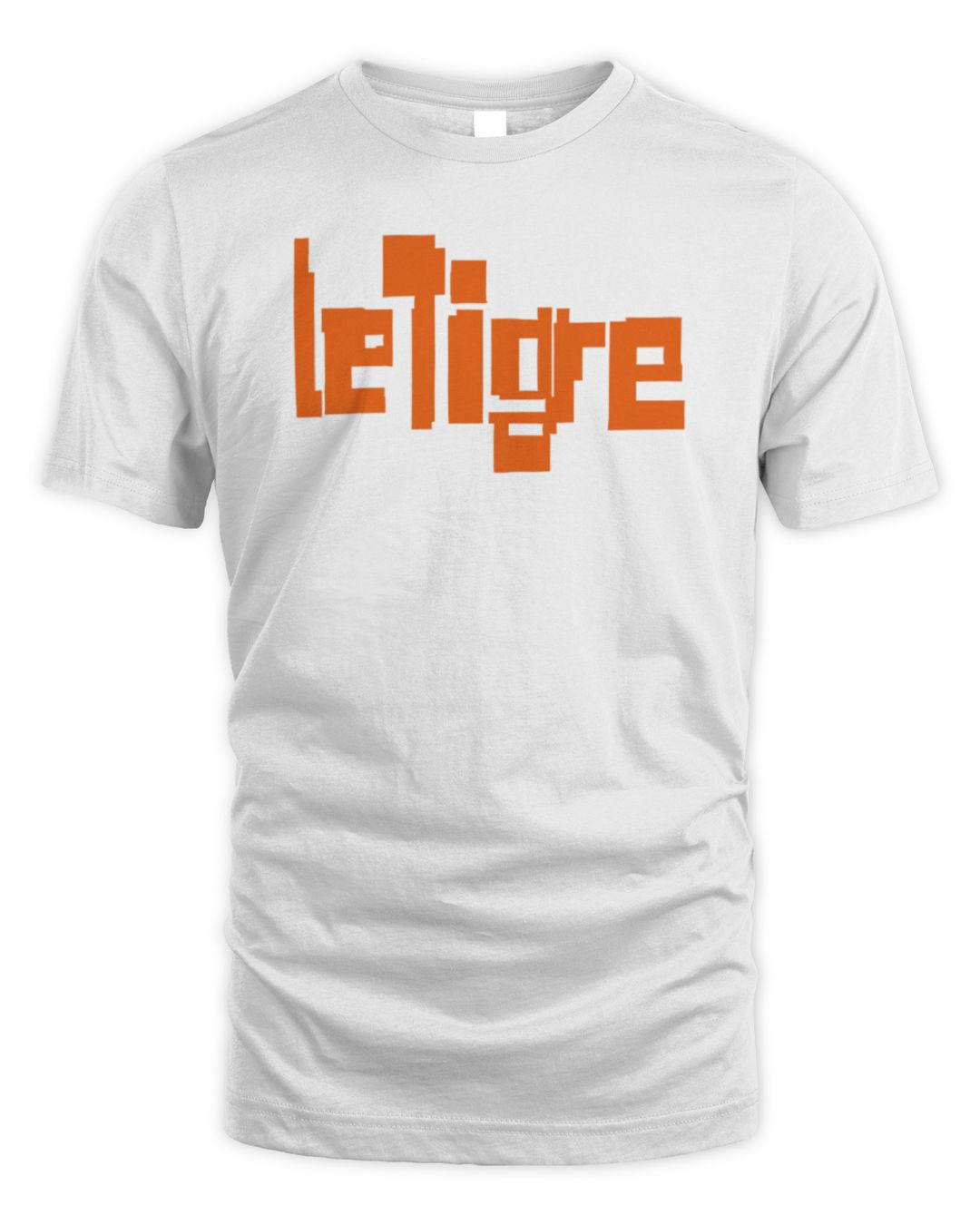Le Tigre Logo On White Pocket Hoodie