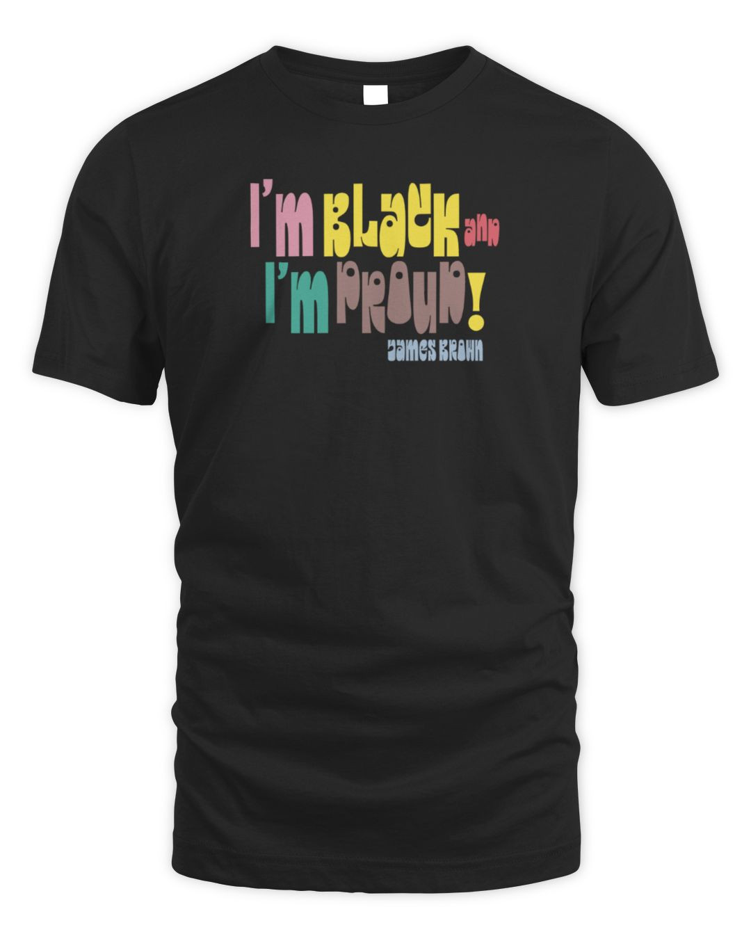 James Brown I'm Black And I'm Proud Retro Hoodie Sweatshirt