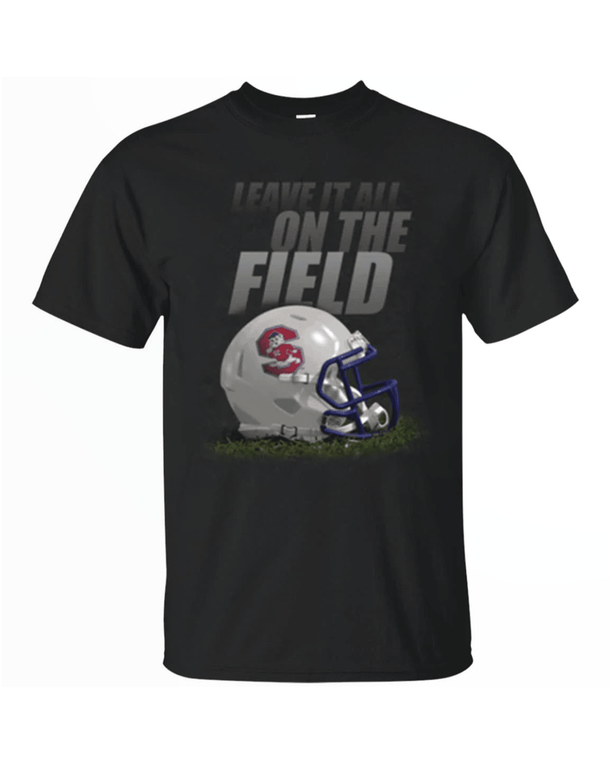 Leave It All On The Field S Carolina St Bulldogs Gridiron T Shirt