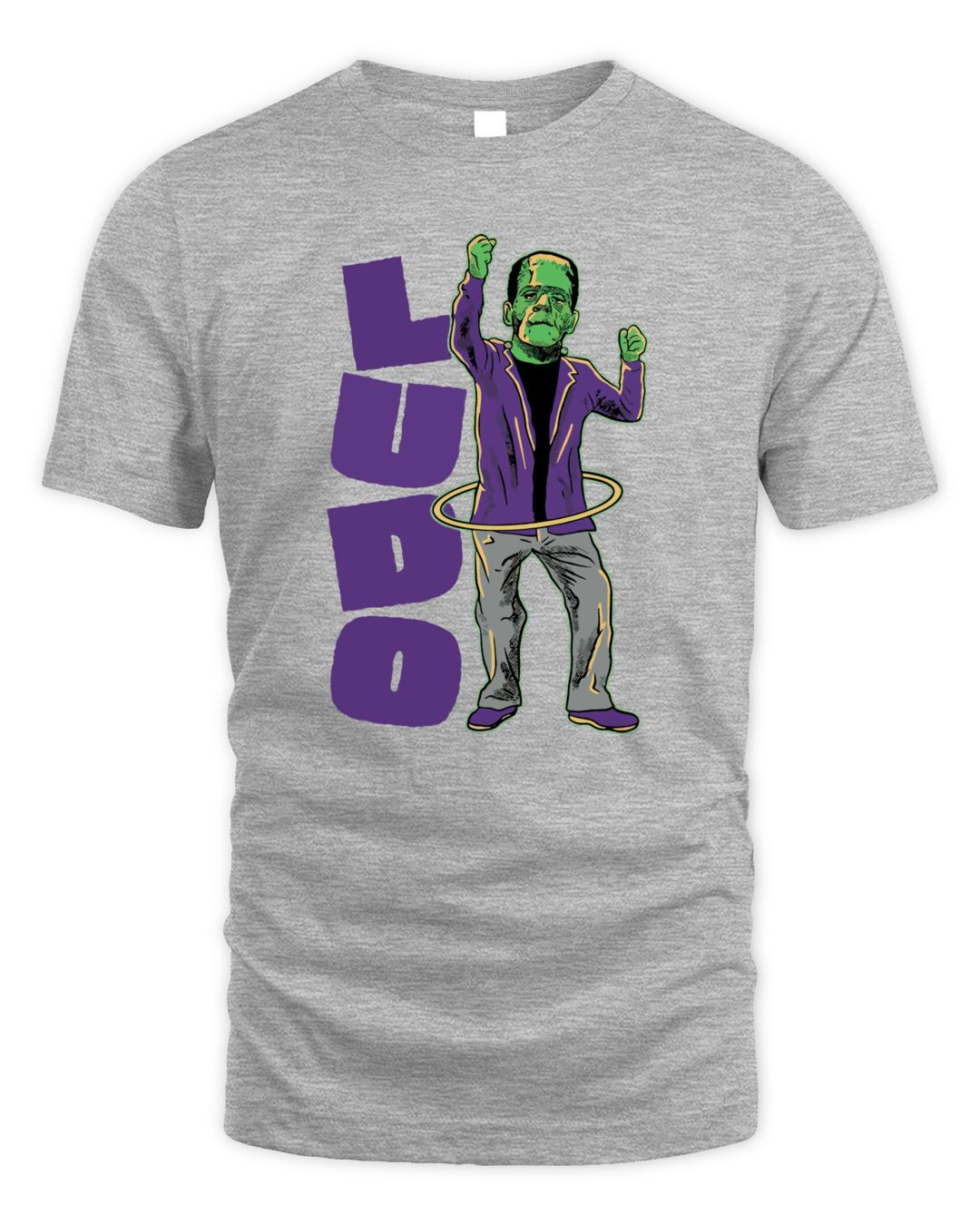 Ludo Merch Hula Frankenstien Shirt