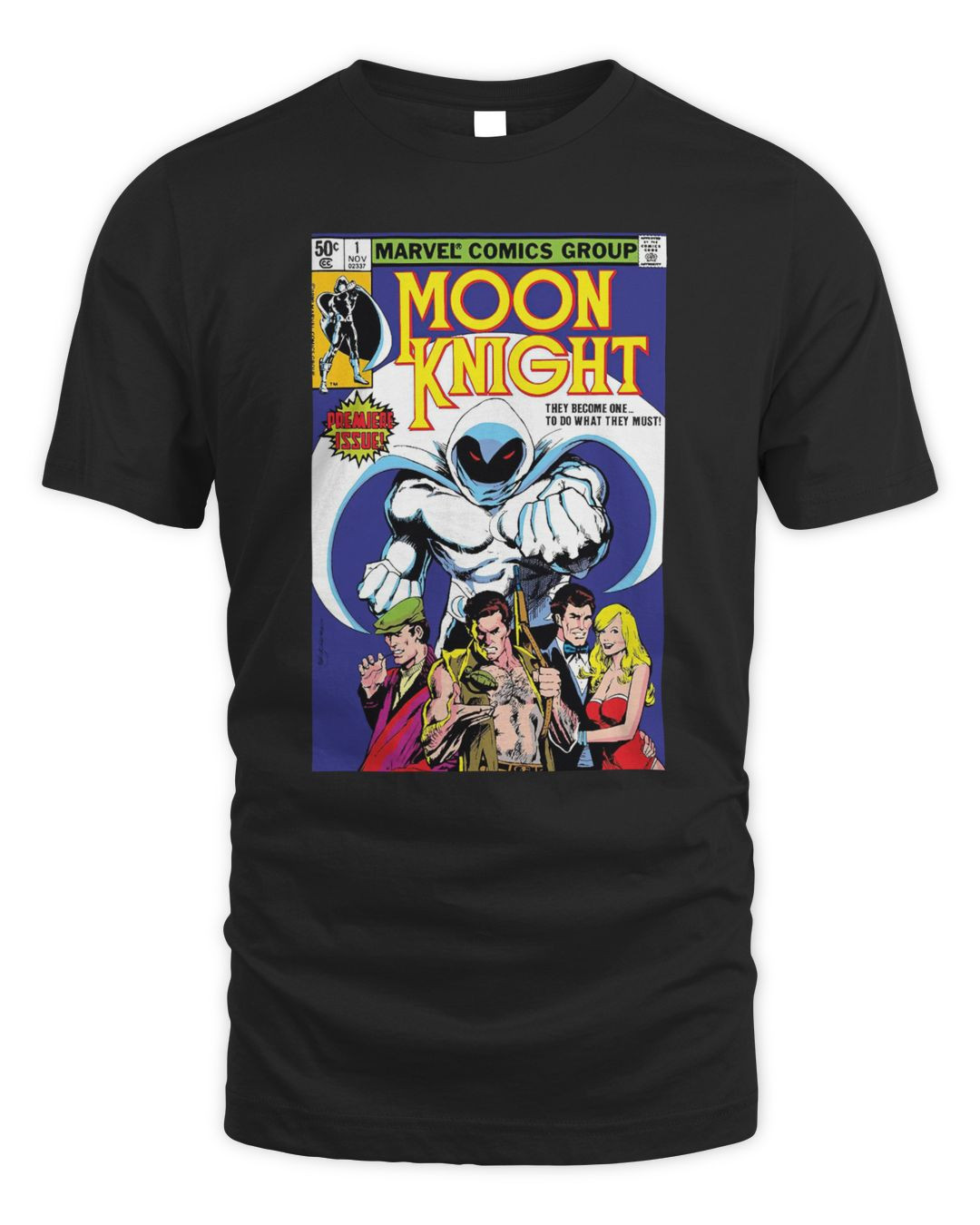 Moon Knight Merch Premier Issue Shirt