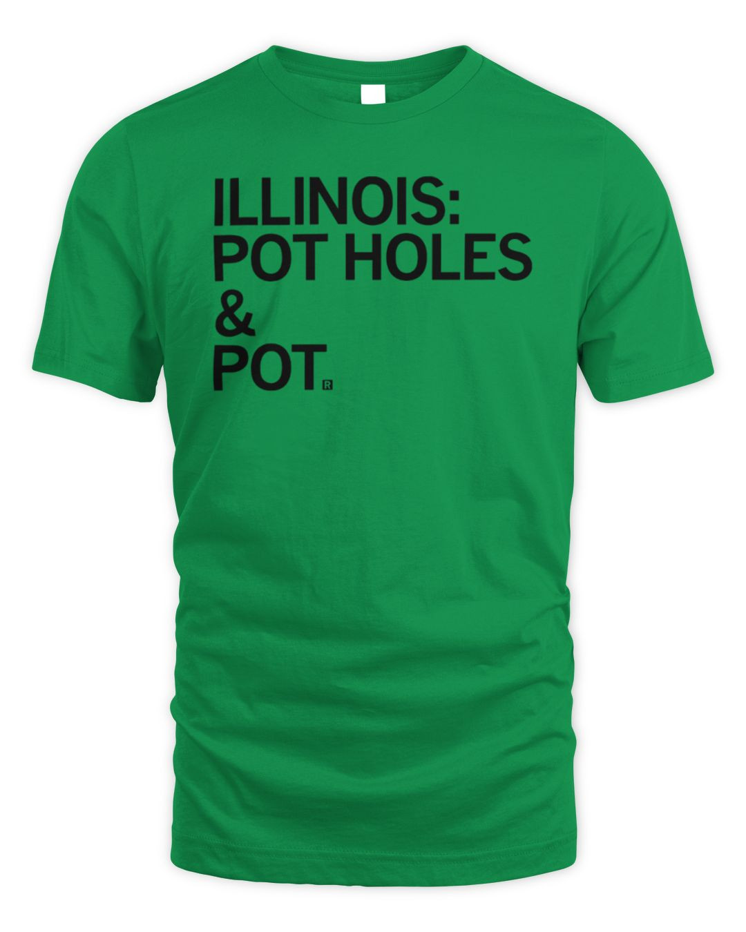 Illinois Pot Holes & Pot Shirt Raygunsite