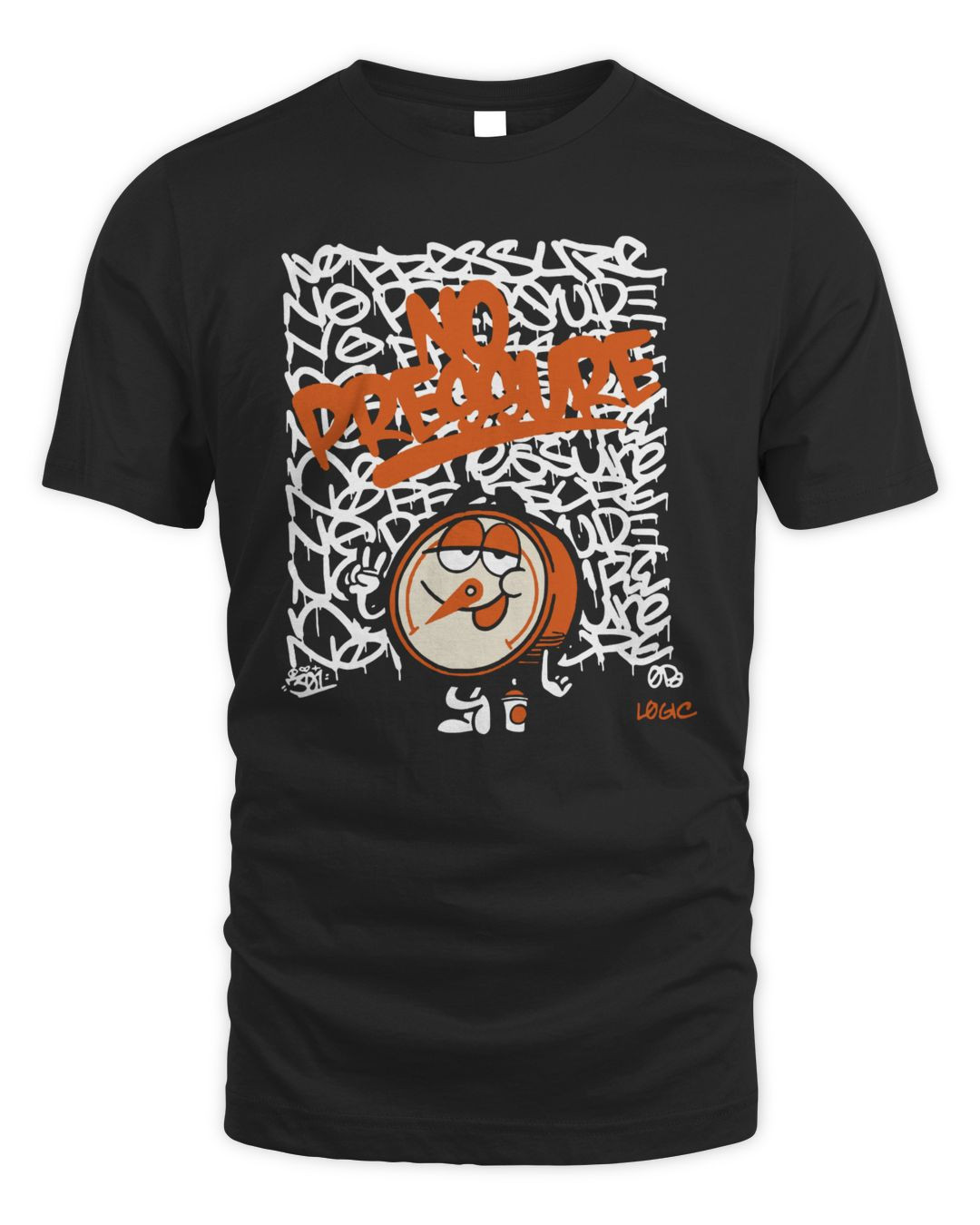 Logic Merch No Pressure Gauge Shirt