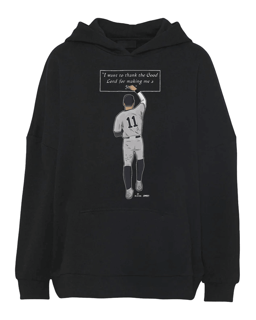 Joltin' Joe To Derek Jeter To Anthony Volpe Being A New York Yankee Hoodie