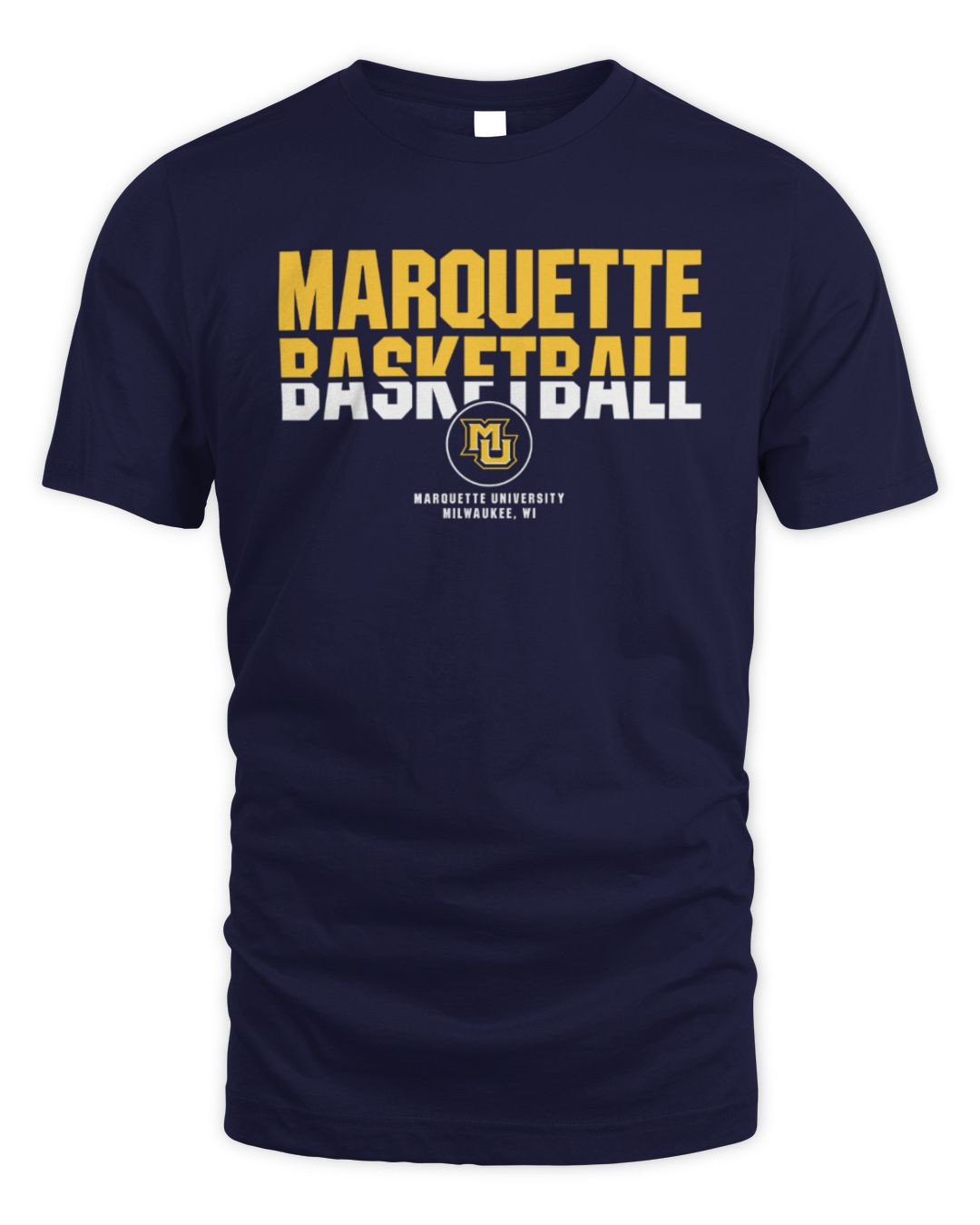Marquette Golden Blue Basketball T-shirt