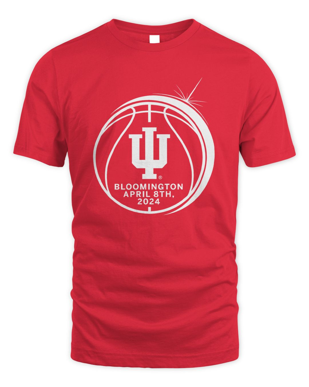 Indiana Hoosiers Basketball Total Solar Eclipse Crimson Long Sleeve