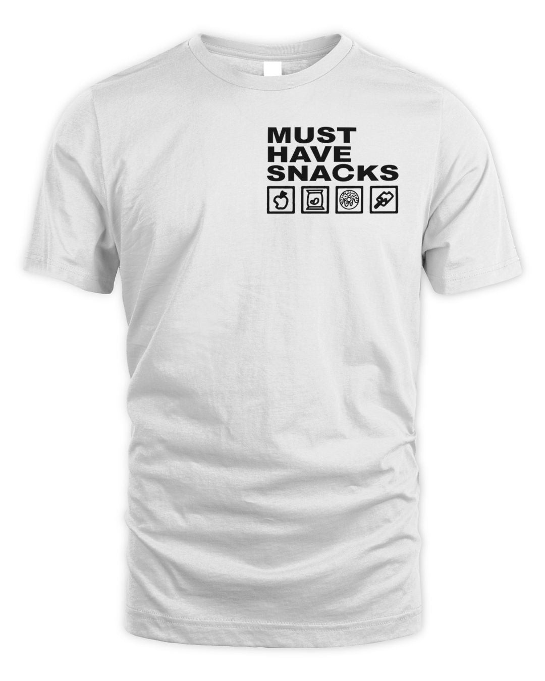 Morejstu Merch Must Have Snacks T-shirt