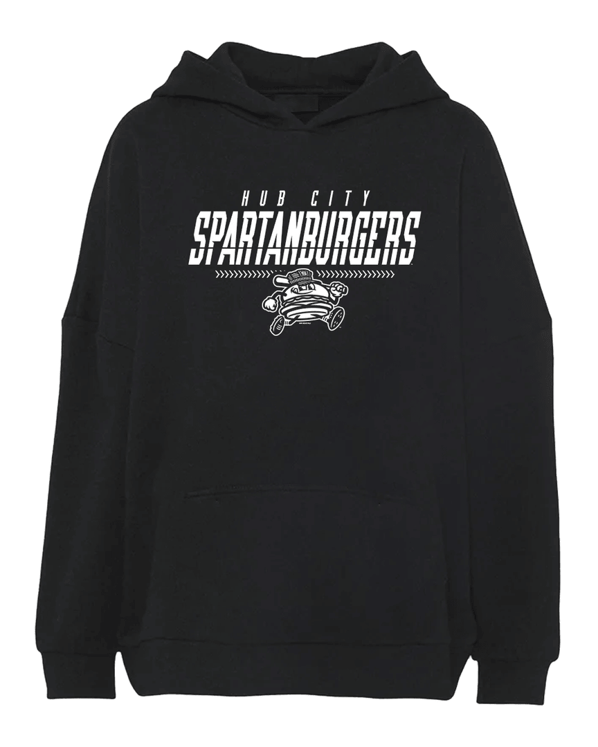 Milb Hub City Spartanburgers Chuck Jared Hoodie