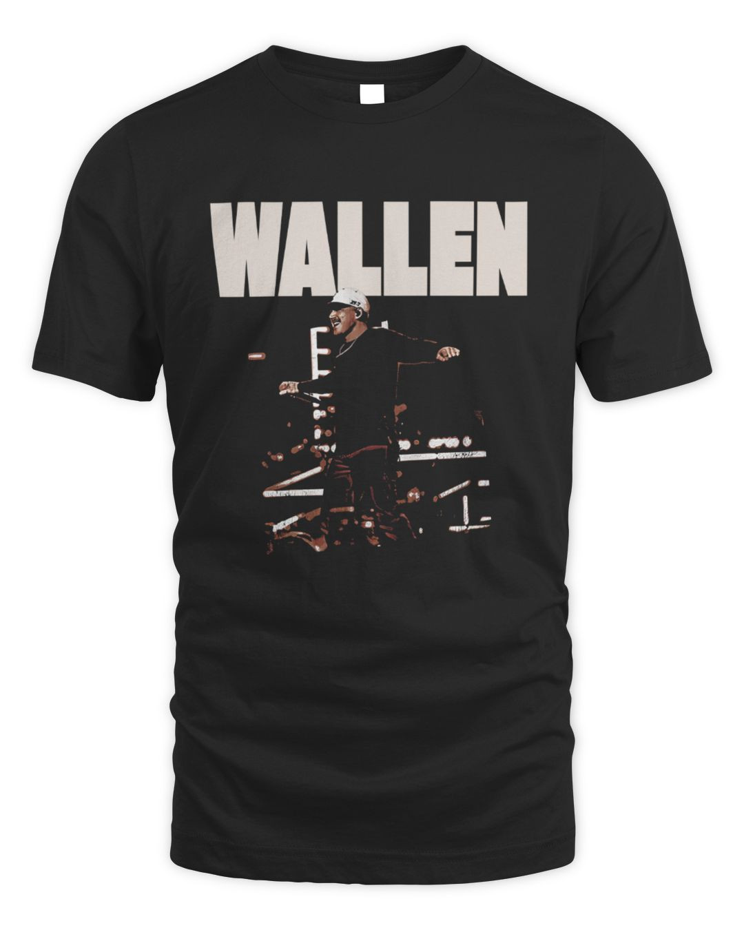 Morgan Wallen Merch Wallen Live Photo T-shirt