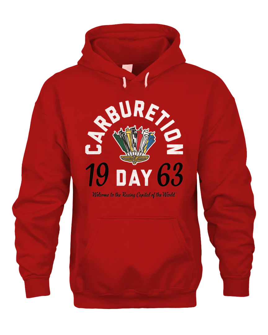 Indy 500 Merch Carburetion Day 1963 Hoodie