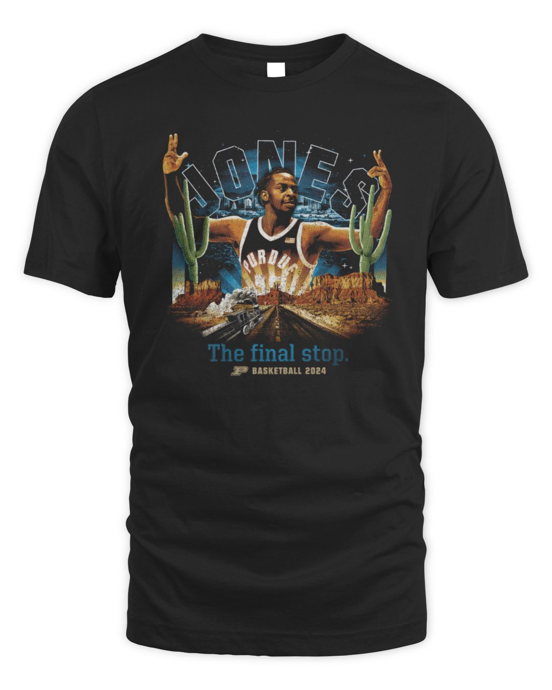 Jones's 2024 Basketball Final Stop T Shirt