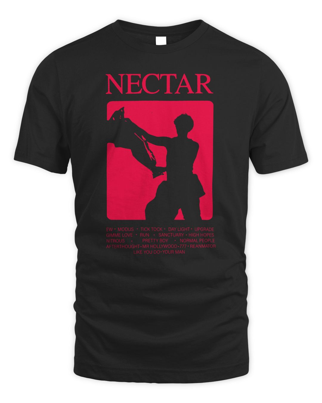 Joji Merch Nectar Red Tracklist Shirt