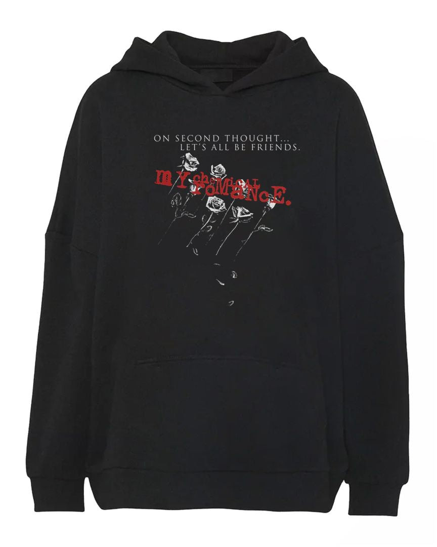 My Chemical Romance Store On Second Thought Let's All Be Friends Hoodie