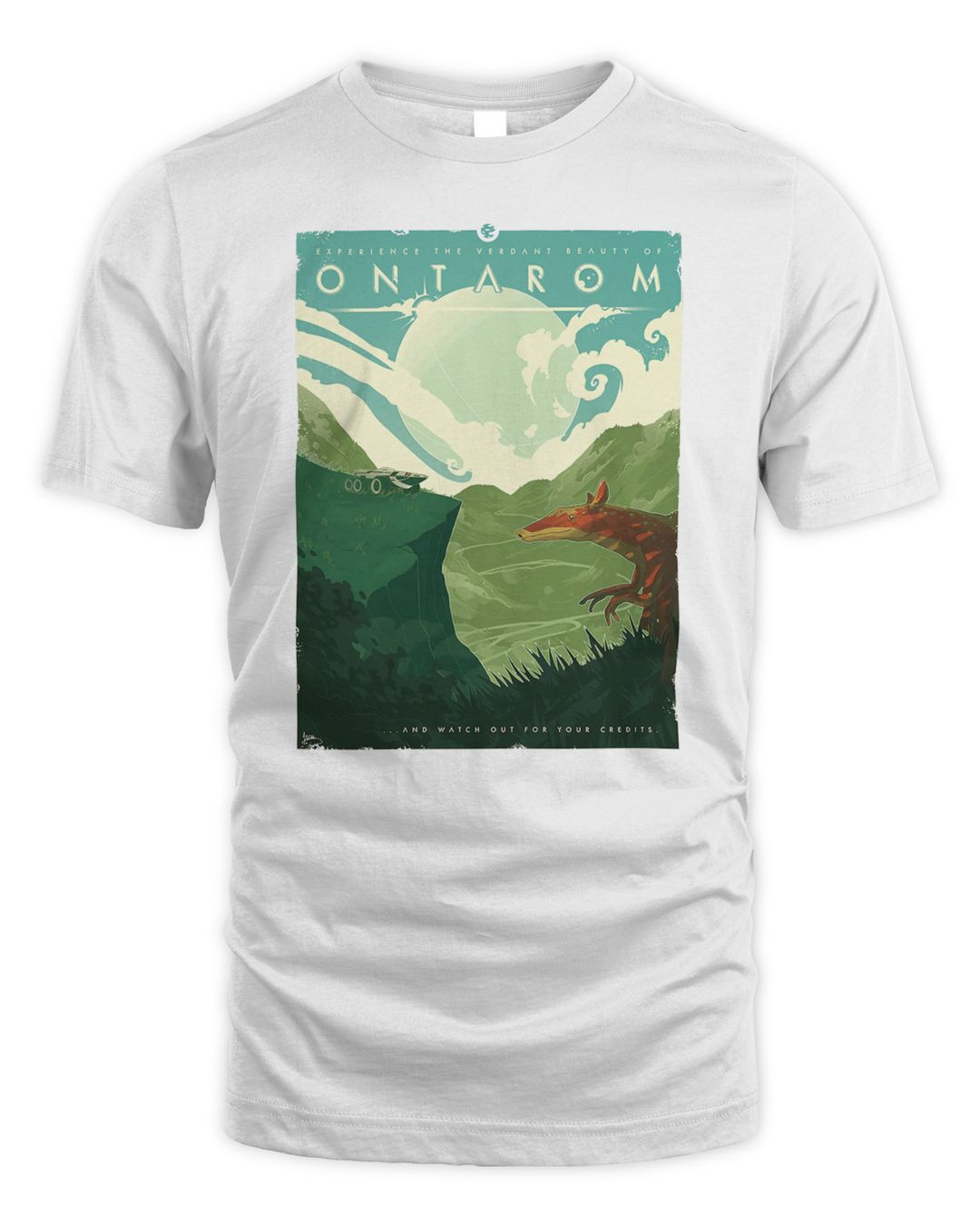 Mass Effect Merch Visit Ontarom Shirt