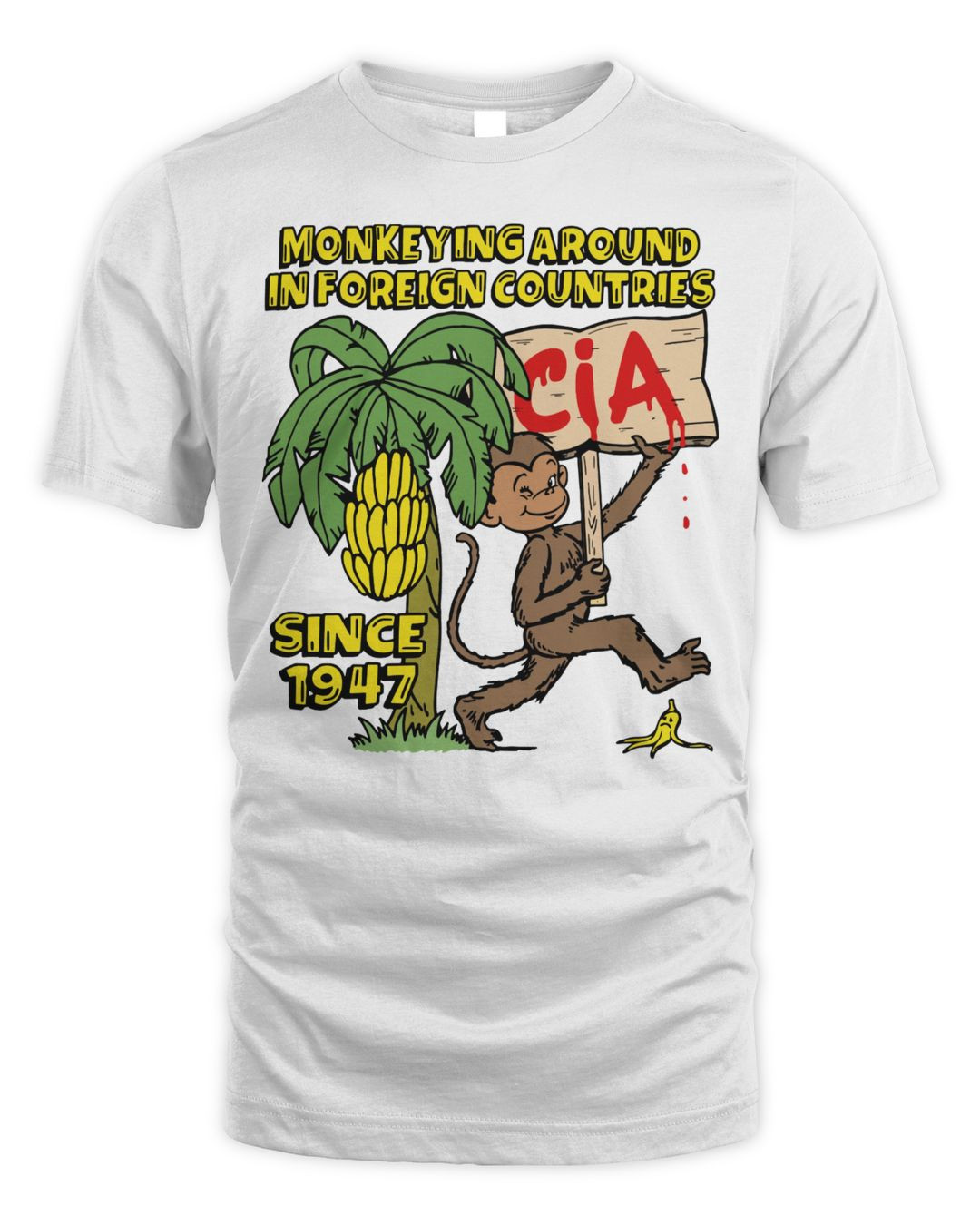Monkeying Around In Foreign Countries Since 1947 Shirt