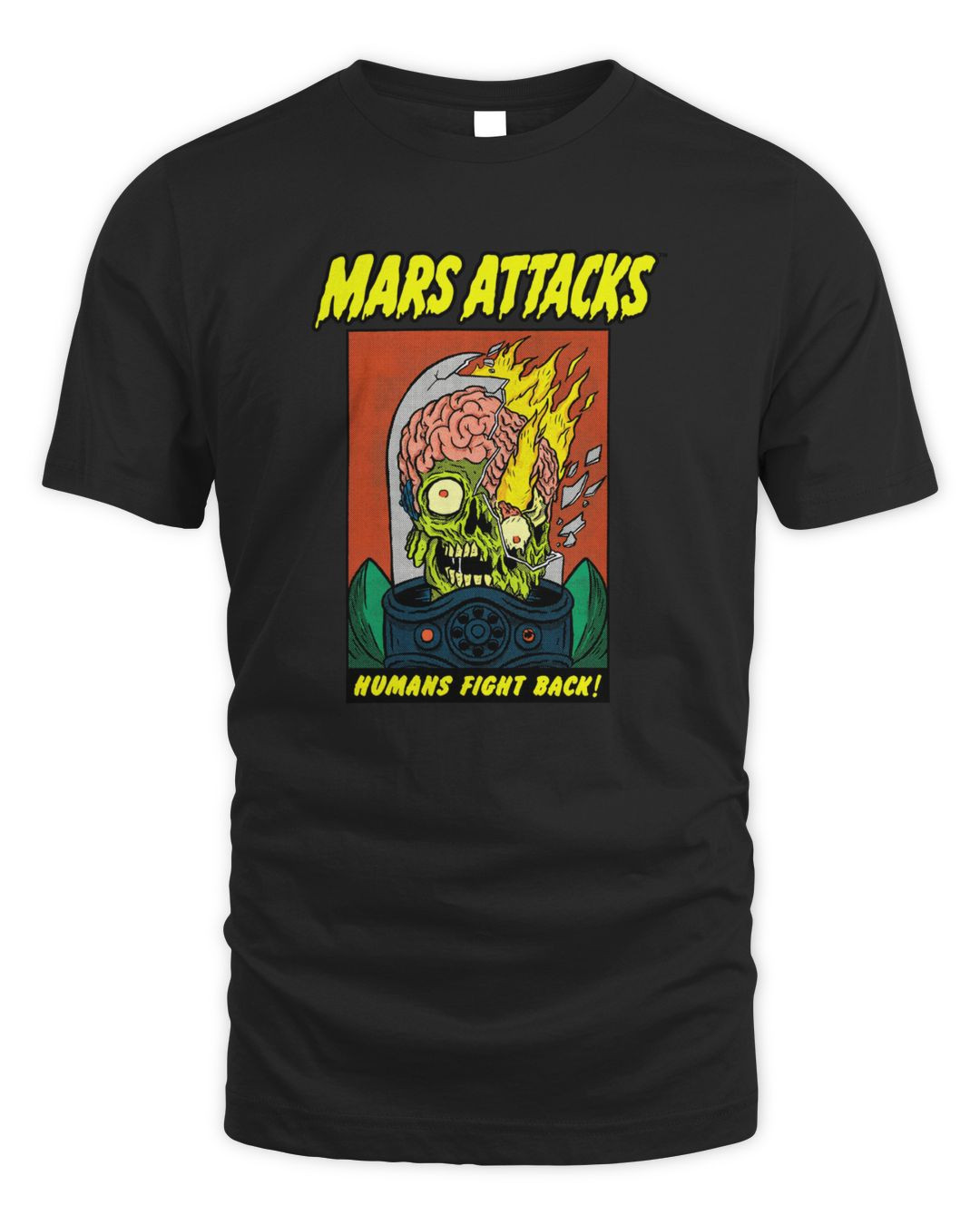 Mars Attacks Humans Fight Back Hoodie