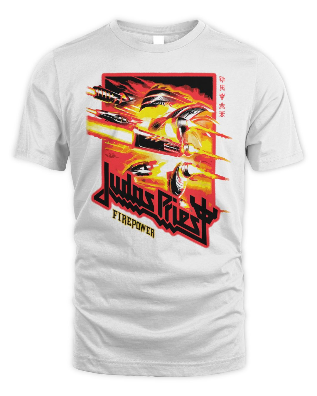 Judas Priest Merch Firepower Figures Shirt