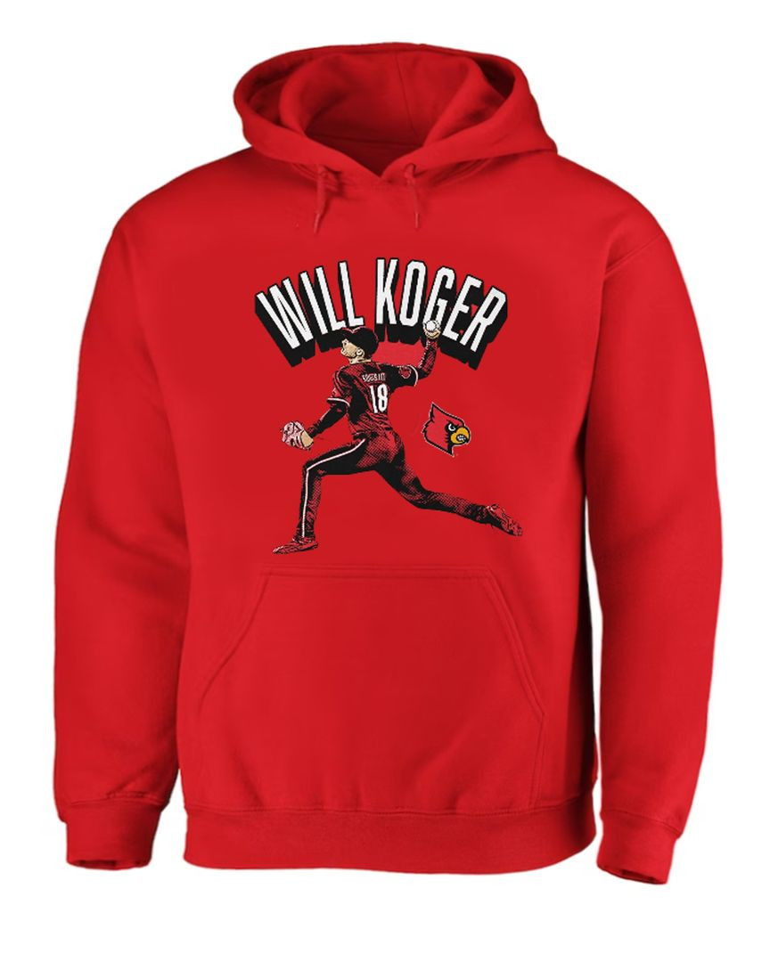 Louisville Will Koger Logo 2024 Hoodie