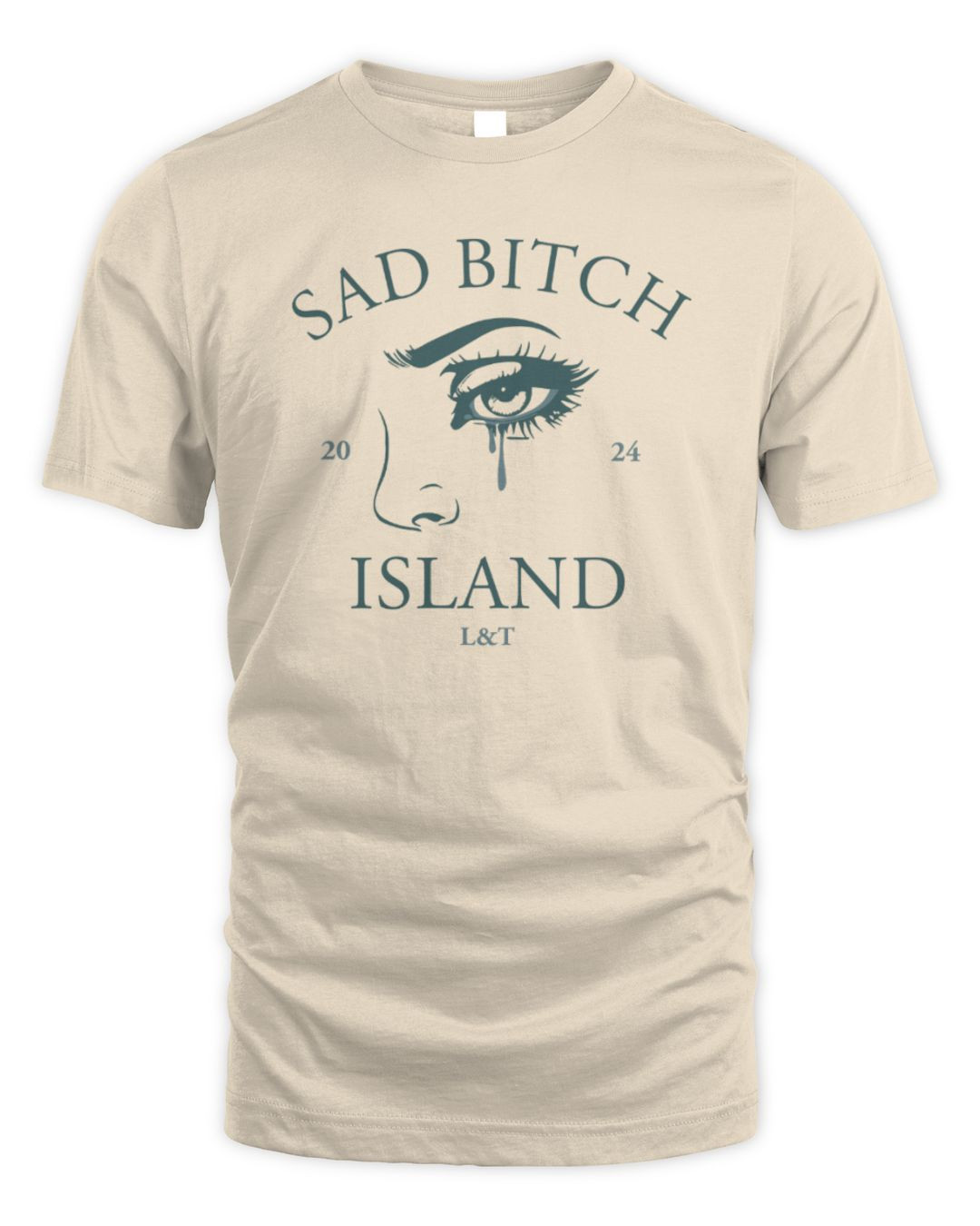 Ladies And Tangents Shop Store Sad Bitch Island Sweatshirt Hoodie Sand