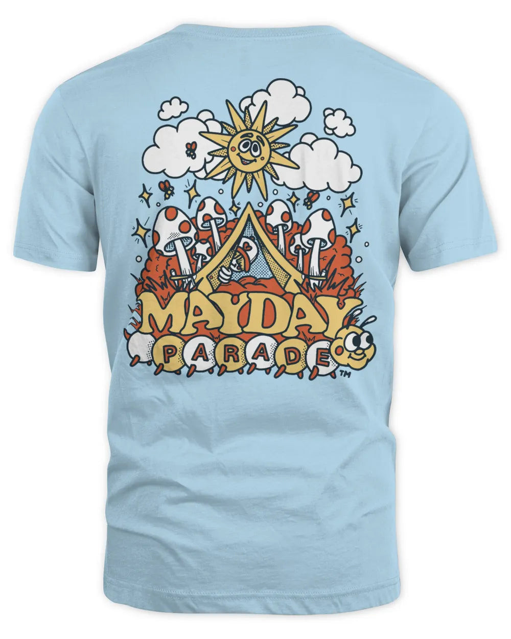 Mayday Parade Merch Caterpillar Shirt
