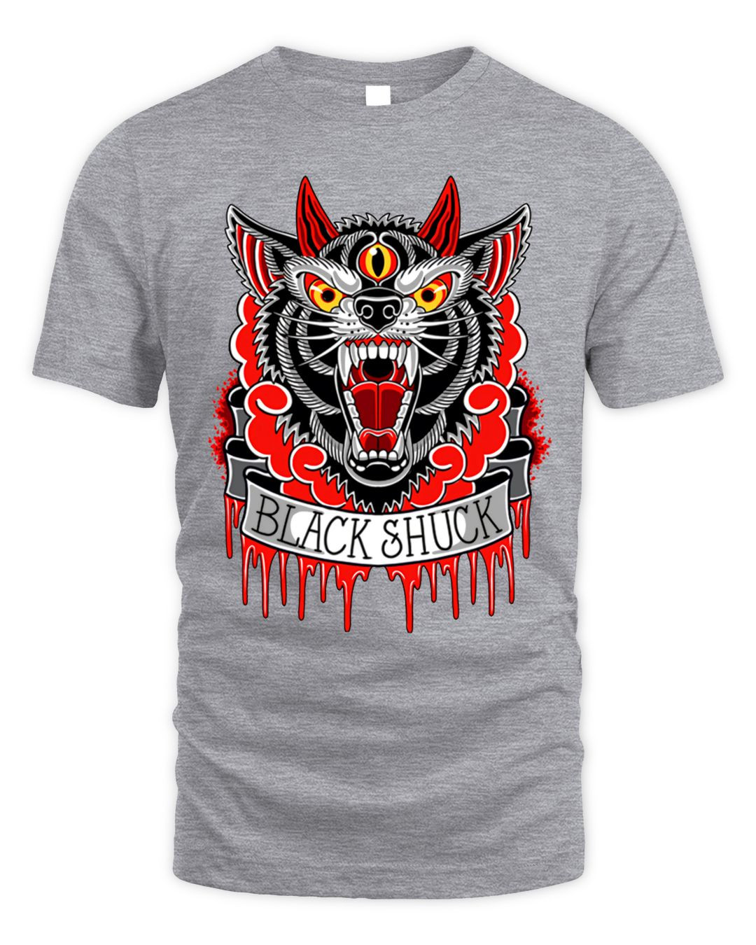 Lights Out Podcast Merch Cryptid Collection Black Shuck Shirt