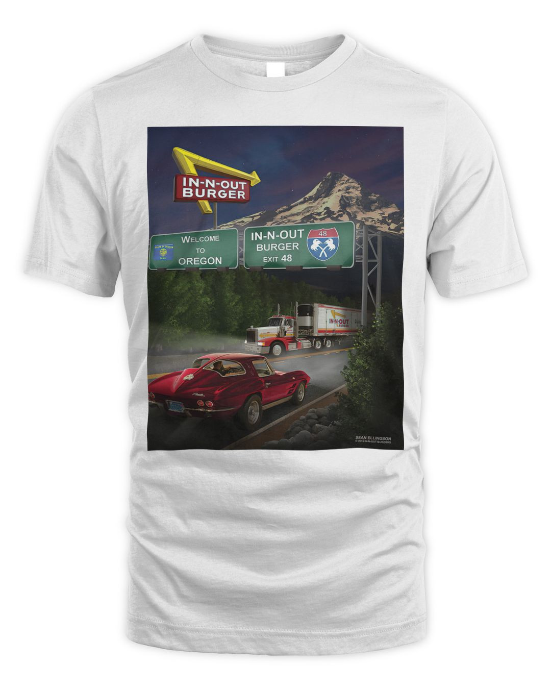 In N Out Merchandise 2015 Oregon Shirt