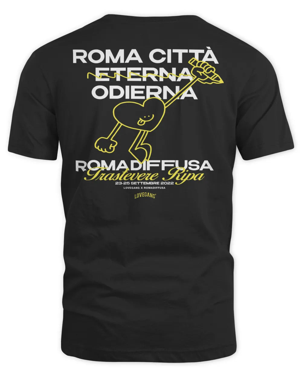 Lovegang Merch Roma Diffusa F W '22 Shirt