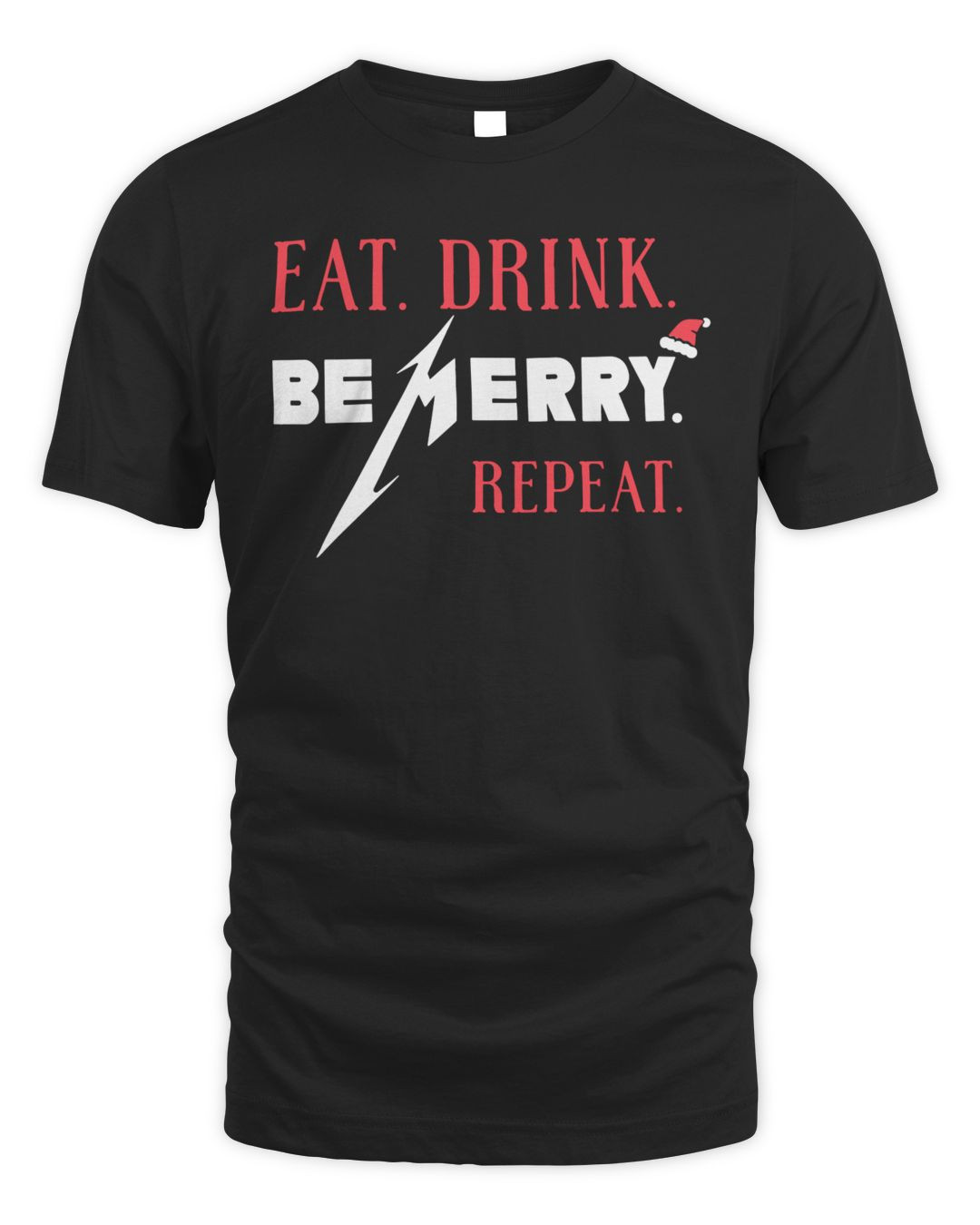 Metallica Merch Eat Drink Be Merry T-shirt