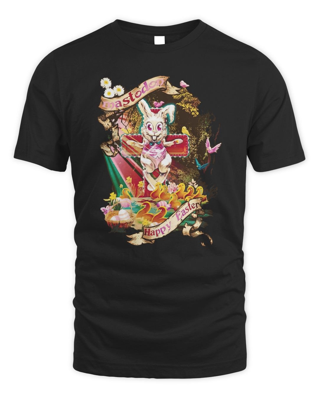 Mastodon Merch Bunny Christ Shirt