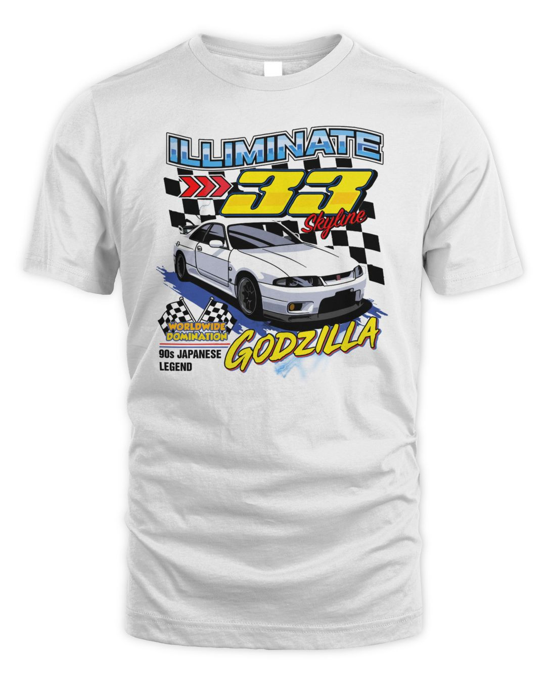 Illiminate Merch R33 Gtr Shirt