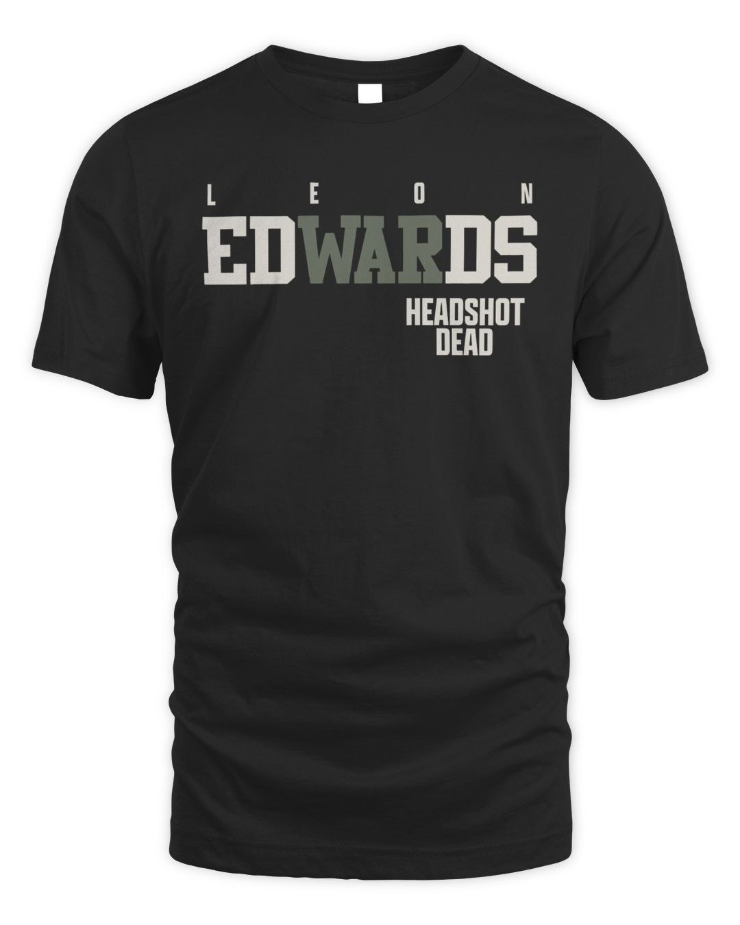 Leon Edwards Merch Headshot Dead Logo Shirt