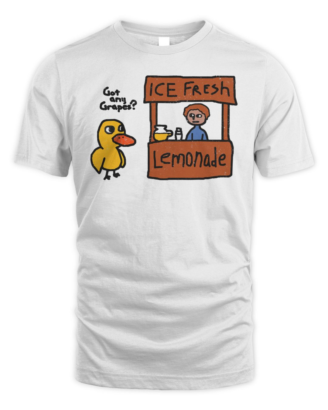 Ice Fresh Lemonade Got Any Grapes Duck Funny Gift Shirt