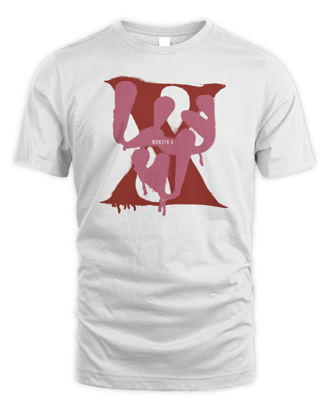 Monsta X Merch Spray Paint Shirt