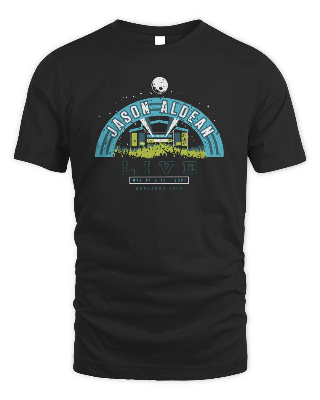 Jason Aldean Merch Bonnaroo Farm Shirt