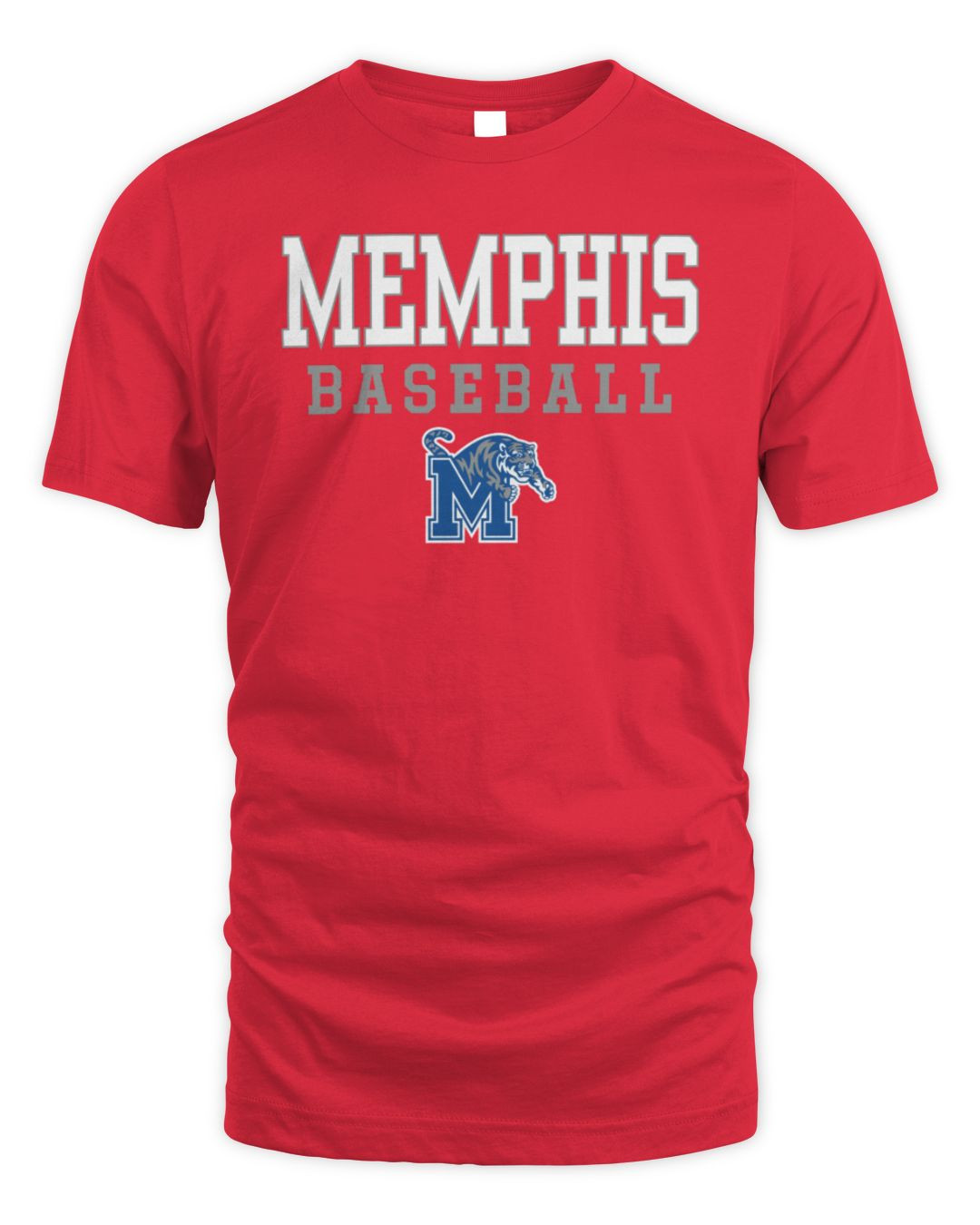 Memphis Tigers Stack Baseball T-shirt 2024