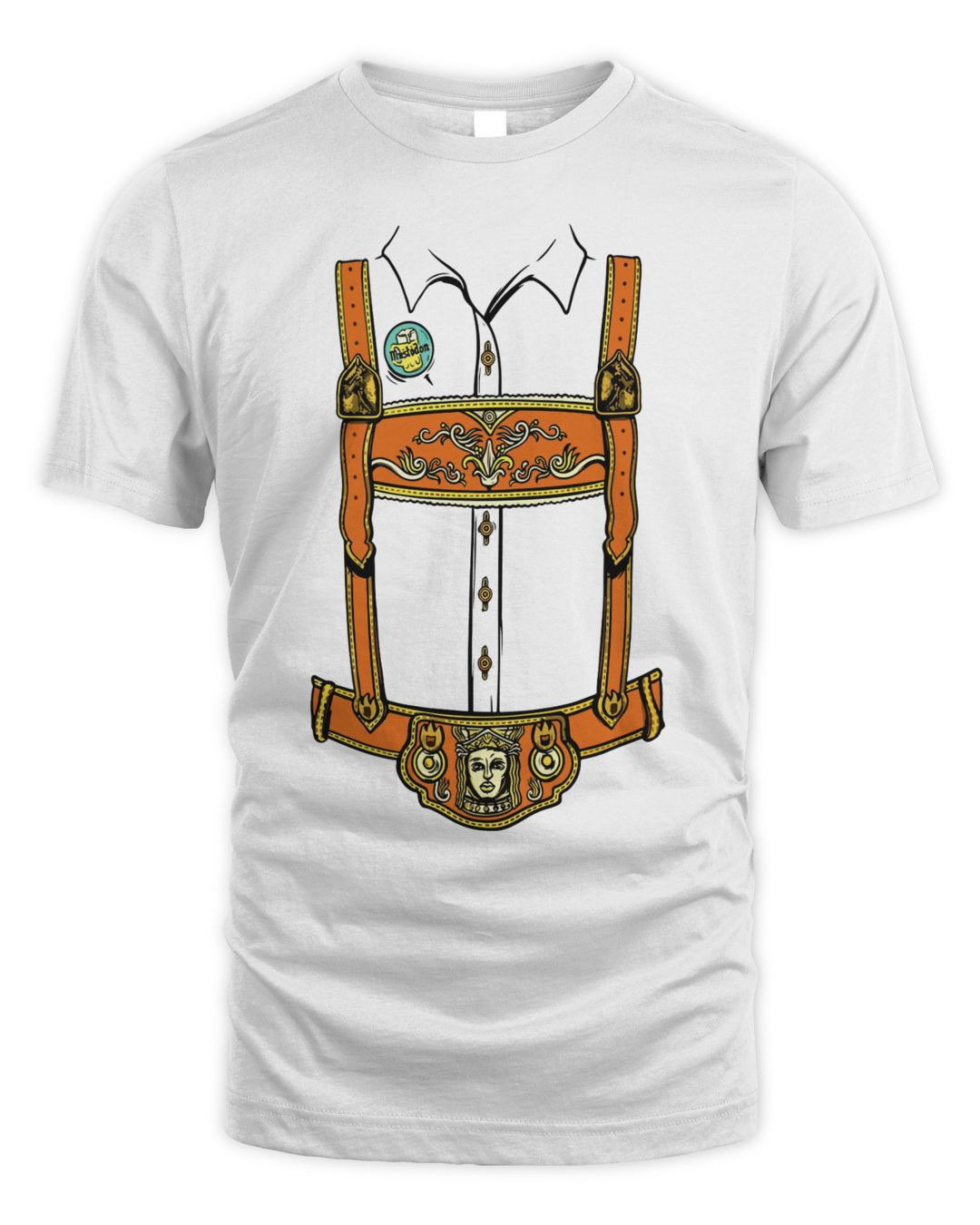 Mastodon Merch Lederhosen Shirt