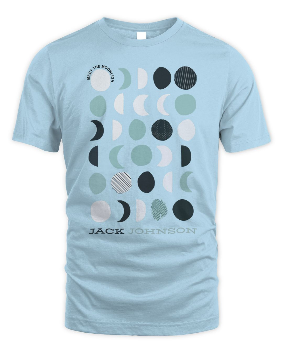 Jack Johnson Merch Meet The Moonligh Moonphases Shirt