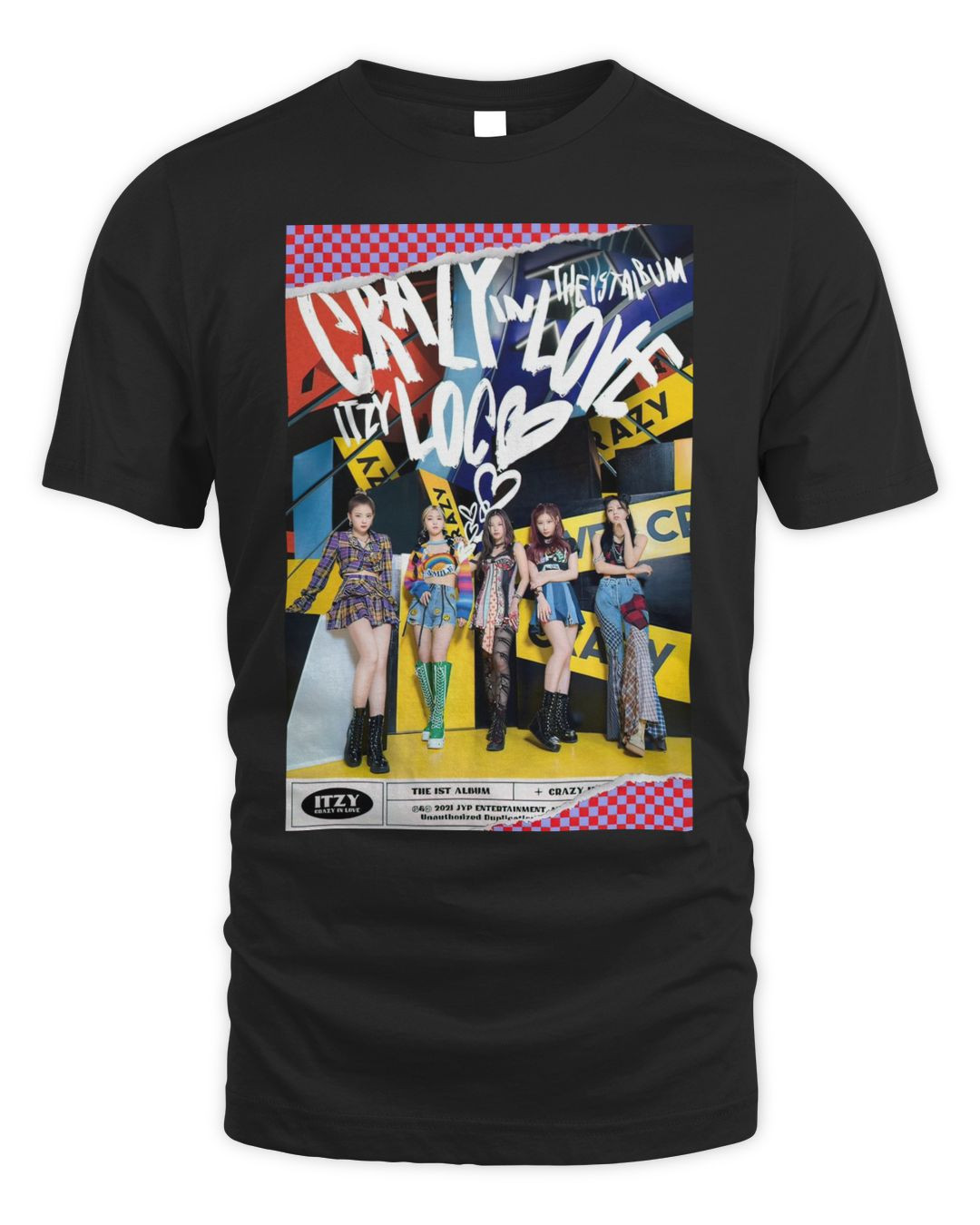 Itzy Merch Crazy In Love Shirt