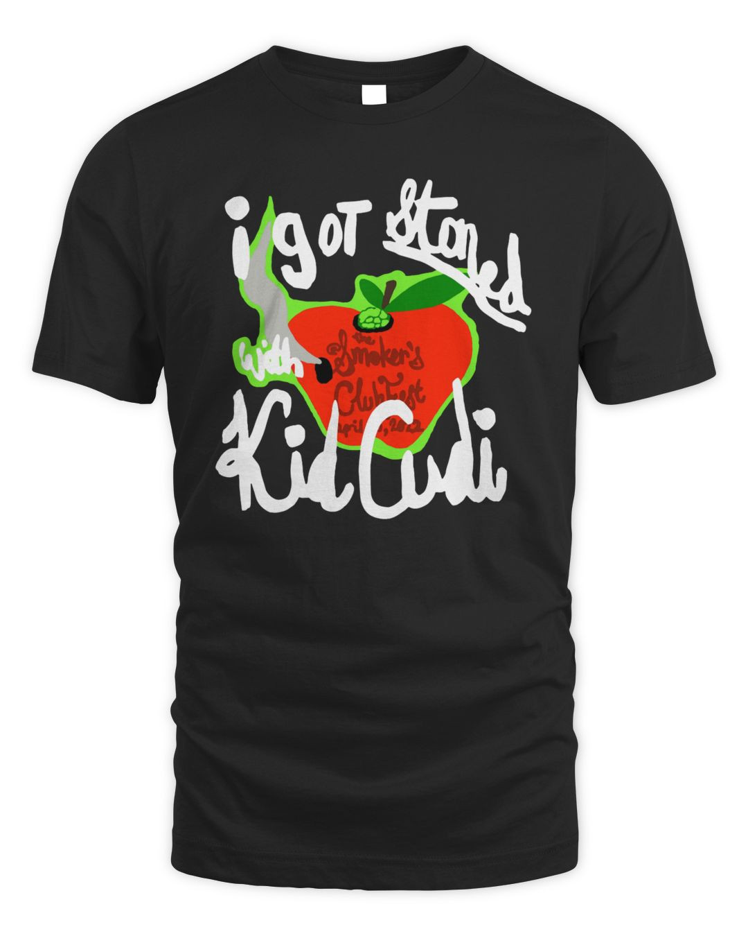 Kid Cudi Merch I Got Stoned With Kid Cudi Shirt