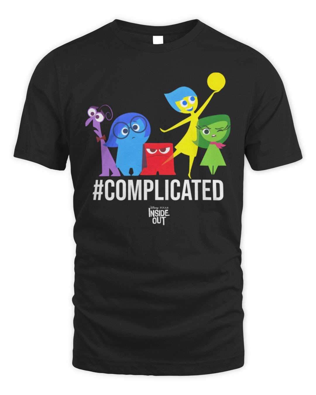 Inside Out Mad Engine Complicated Graphic T-shirt