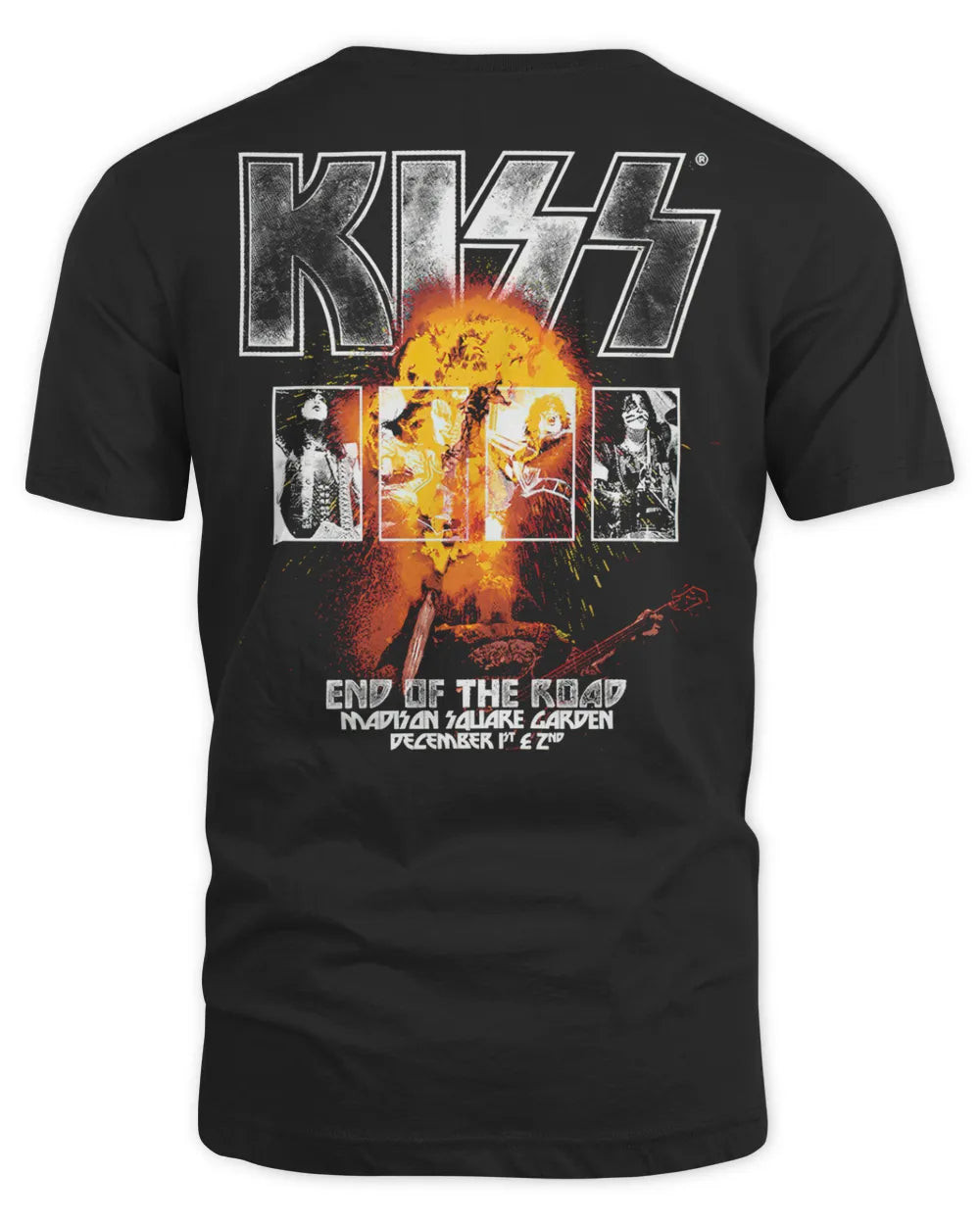 Kiss Merchandise Eotr Final Shows Shirt
