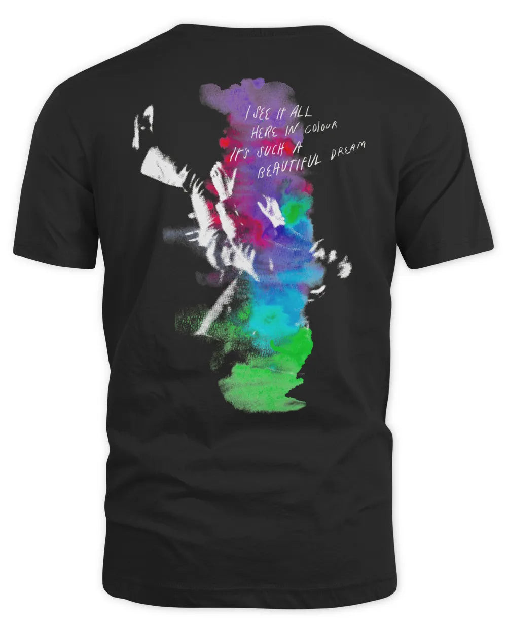 Luke Hemmings Merch In Colour Shirt