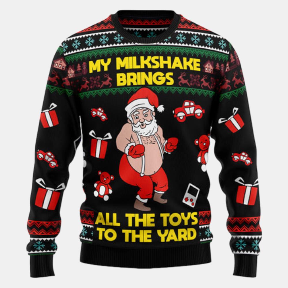 My Milkshake Bring Christmas Ugly Sweater