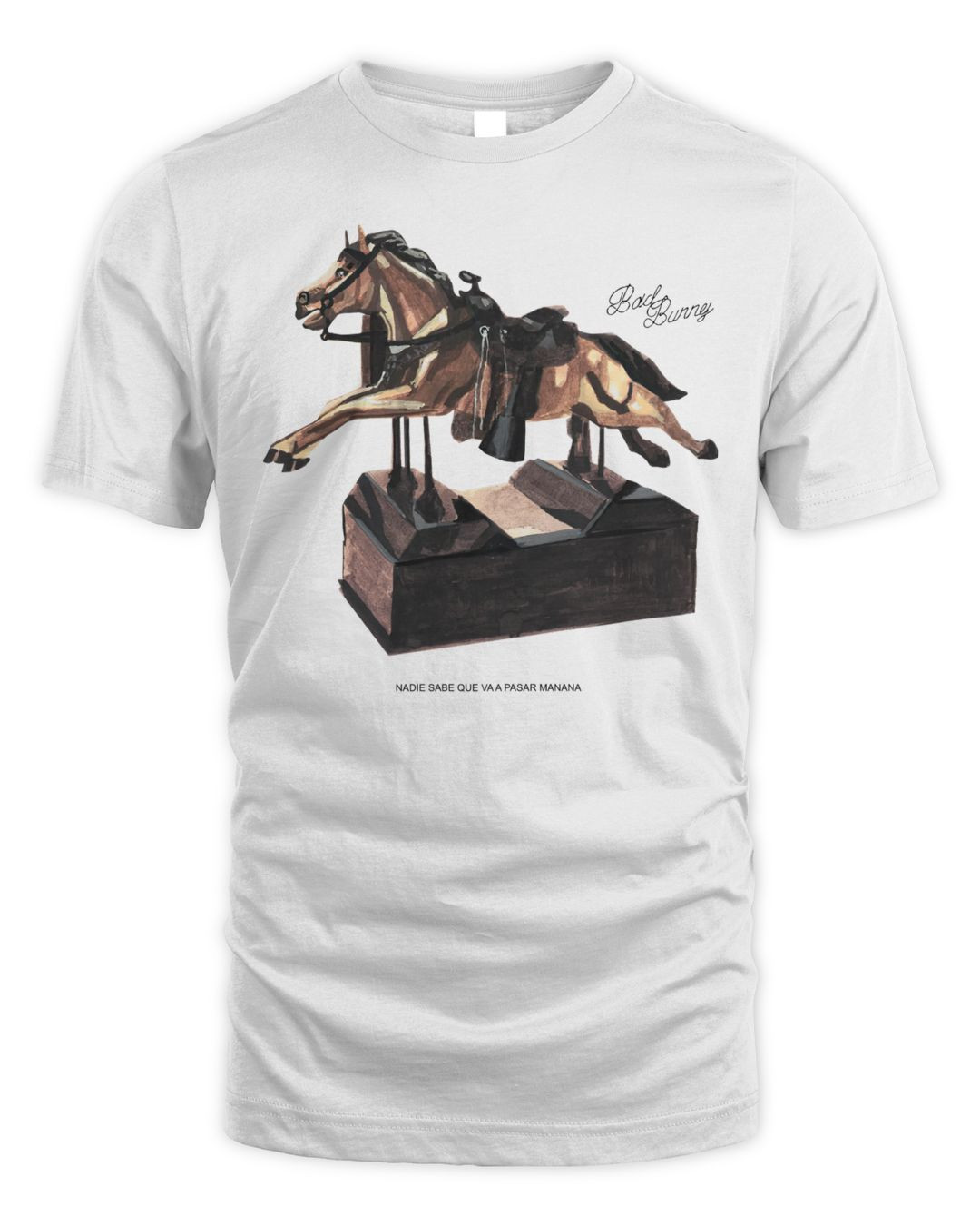 Nadie Sabe Lo Que Va A Pasar Manana Merch Preview Shirt